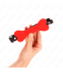 KINK - MORDAZA DE HUESO 12 CM ROJO 63 x 2 CM