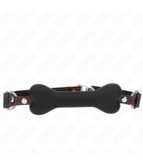 KINK - MORDAZA DE HUESO 12 CM NEGRO 63 x 2 CM