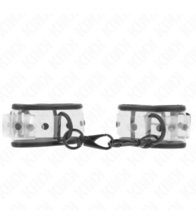 KINK - MUÑEQUERAS TRANSPARENTES AJUSTABLE 18-30 CM X 5.5 CM