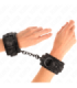 KINK - MUÑEQUERAS DE ENCAJE AJUSTABLE NEGRO 19-26 CM
