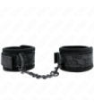 KINK - MUÑEQUERAS DE ENCAJE Y NEOPRENO AJUSTABLE NEGRO 20-29 CM X 5 CM
