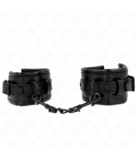KINK - MUÑEQUERAS AJUSTABLE NEGRO 20-30 CM X 6 CM