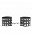 KINK - MUÑEQUERAS CON CIERRE A PRESIÓN AJUSTABLE NEGRO 19-24 CM X 5.5 CM