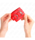 KINK - MUÑEQUERAS CON 3 ANILLAS EN D AJUSTABLE ROJO 17.5-25 CM X 6 CM