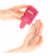 KINK - MUÑEQUERAS FUCSIA CON DETALLES EN FUCSIA AJUSTABLE 20-28 CM X 5.5 CM