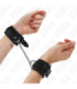 KINK - MUÑEQUERAS ESTILO SERPIENTE NEGRO AJUSTABLE 20-28 CM X 5.4 CM