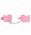 KINK - MUÑEQUERAS SENCILLAS ROSA AJUSTABLE 20-23 CM X 5.5 CM