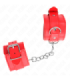 KINK - MUÑEQUERAS SENCILLAS ROJO AJUSTABLE 20-23 CM X 5.5 CM