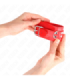 KINK - MUÑEQUERAS SENCILLAS ROJO AJUSTABLE 20-23 CM X 5.5 CM