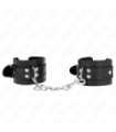 KINK - MUÑEQUERAS SENCILLAS NEGRO AJUSTABLE 20-23 CM X 5.5 CM