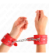 KINK - MUÑEQUERAS FINAS ROJO AJUSTABLE 21-33 CM