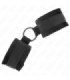 KINK - MUÑEQUERAS 25 CM PARA PRINCIPIANTES CON ANILLA 4 CM NEGRO AJUSTABLE 15-25 CM
