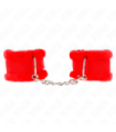 KINK - MUÑEQUERAS FORRADA ROJO AJUSTABLE 17-31 CM X 7 CM