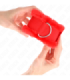 KINK - MUÑEQUERAS FORRADA ROJO AJUSTABLE 17-31 CM X 7 CM