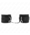 KINK - MUÑEQUERAS NYLON NEGRO MODELO 2 AJUSTABLE 18-35 CM X 6 CM