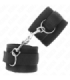 KINK - MUÑEQUERAS NYLON NEGRO MODELO 2 AJUSTABLE 18-35 CM X 6 CM