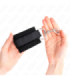 KINK - MUÑEQUERAS NEGRO AJUSTABLE 18-35 CM X 6 CM