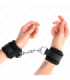 KINK - MUÑEQUERAS NEGRO AJUSTABLE 18-35 CM X 6 CM