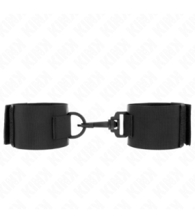 KINK - MUÑEQUERAS NYLON NEGRO