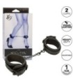 CALEXOTICS - NOCTURNAL ESPOSAS DE TOBILLO CUERO AJUSTABLE NEGRO