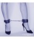CALEXOTICS - NOCTURNAL ESPOSAS DE TOBILLO CUERO AJUSTABLE NEGRO