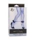 CALEXOTICS - NOCTURNAL ESPOSAS DE TOBILLO CUERO AJUSTABLE NEGRO