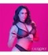 CALEXOTICS - EUPHORIA COLLAR HALTER Y CORREA CON CADENA TALLA PLUS