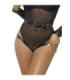 SUBBLIME - 953690 ESPOSAS CON CINTURÓN BONDAGE NEGRO TALLA ÚNICA