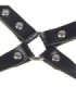 SUBBLIME - 953690 ESPOSAS CON CINTURÓN BONDAGE NEGRO TALLA ÚNICA