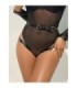 SUBBLIME - 953690 ESPOSAS CON CINTURÓN BONDAGE NEGRO TALLA ÚNICA