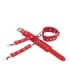 SUBBLIME - 953706 ESPOSAS CON CINTURÓN BONDAGE ROJO TALLA ÚNICA