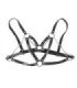 SUBBLIME - 953713 CINTURÓN DE BONDAGE PUNK HEBILLA METAL NEGRO TALLA ÚNICA
