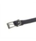 SUBBLIME - 953713 CINTURÓN DE BONDAGE PUNK HEBILLA METAL NEGRO TALLA ÚNICA