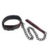 CALEXOTICS - SCANDAL COLLAR CON CORREA NEGRA