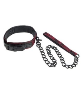 CALEXOTICS - SCANDAL COLLAR CON CORREA NEGRA