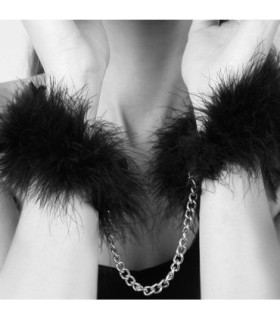 BIJOUX - ZA ZA ZU FEATHER HANDCUFFS