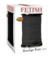 FETISH FANTASY SERIES - SERIES BONDAGE CUERDA SEDA NEGRO 60.96 METROS