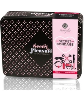 SECRETPLAY - BDSM SET 6 PIEZAS RED COLLECTION