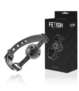 FETISH SUBMISSIVE - MORDAZA TRANSPIRABLE VEGANA