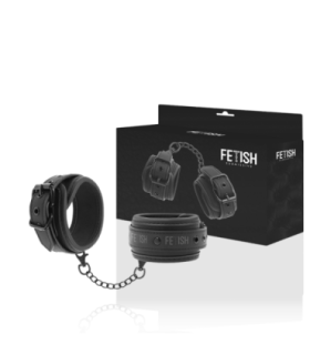 FETISH SUBMISSIVE - ESPOSAS CUERO VEGANO CON FORRO DE NEOPRENO