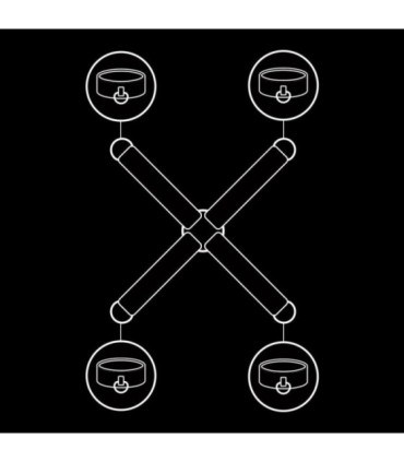 FETISH SUBMISSIVE - UNIÓN ESPOSAS CUERO VEGANO