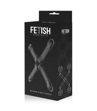 FETISH SUBMISSIVE - UNIÓN ESPOSAS CUERO VEGANO