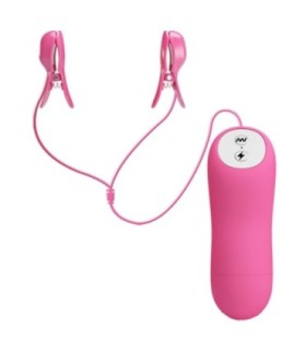 BAILE - ROMANTIC WAVE PIZAS CON VIBRACIÓN Y ELECTROSHOCK FUCSIA