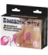 BAILE - ROMANTIC WAVE PIZAS CON VIBRACIÓN Y ELECTROSHOCK FUCSIA