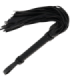 DARKNESS - LÁTIGO BONDAGE NEGRO 42CM LEATHER