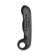 ELECTRASTIM - OVID SILICONE NEGRO DILDO