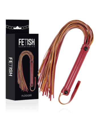 FETISH SUBMISSIVE DARK ROOM - LÁTIGO CUERO VEGANO