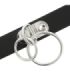 COQUETTE CHIC DESIRE - CHOKER CUERO VEGANO DOBLE ANILLA