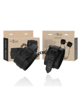 INTENSE - FETISH TOBILLERAS DE CUERO VEGANO