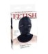 FETISH FANTASY SERIES - PASAMONTAÑAS CON CREMALLERAS NEGRO